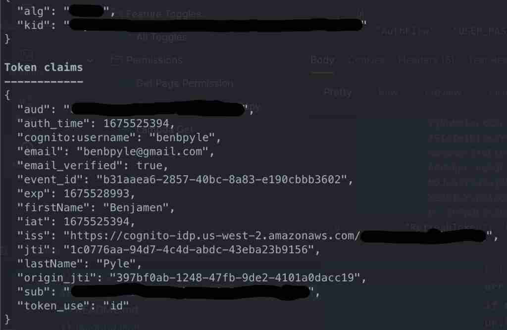 JWT post-customization