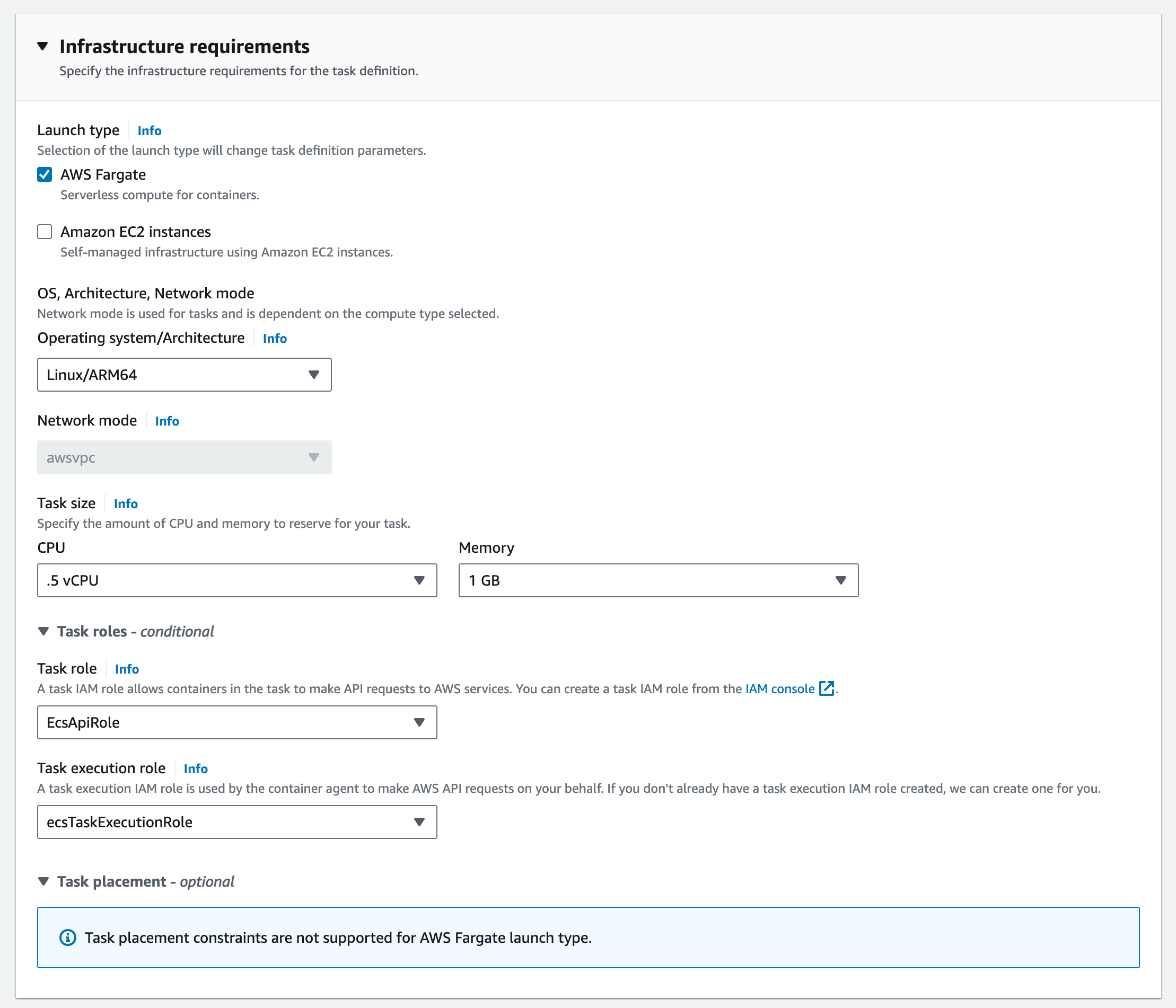 Infrastructure Requirements